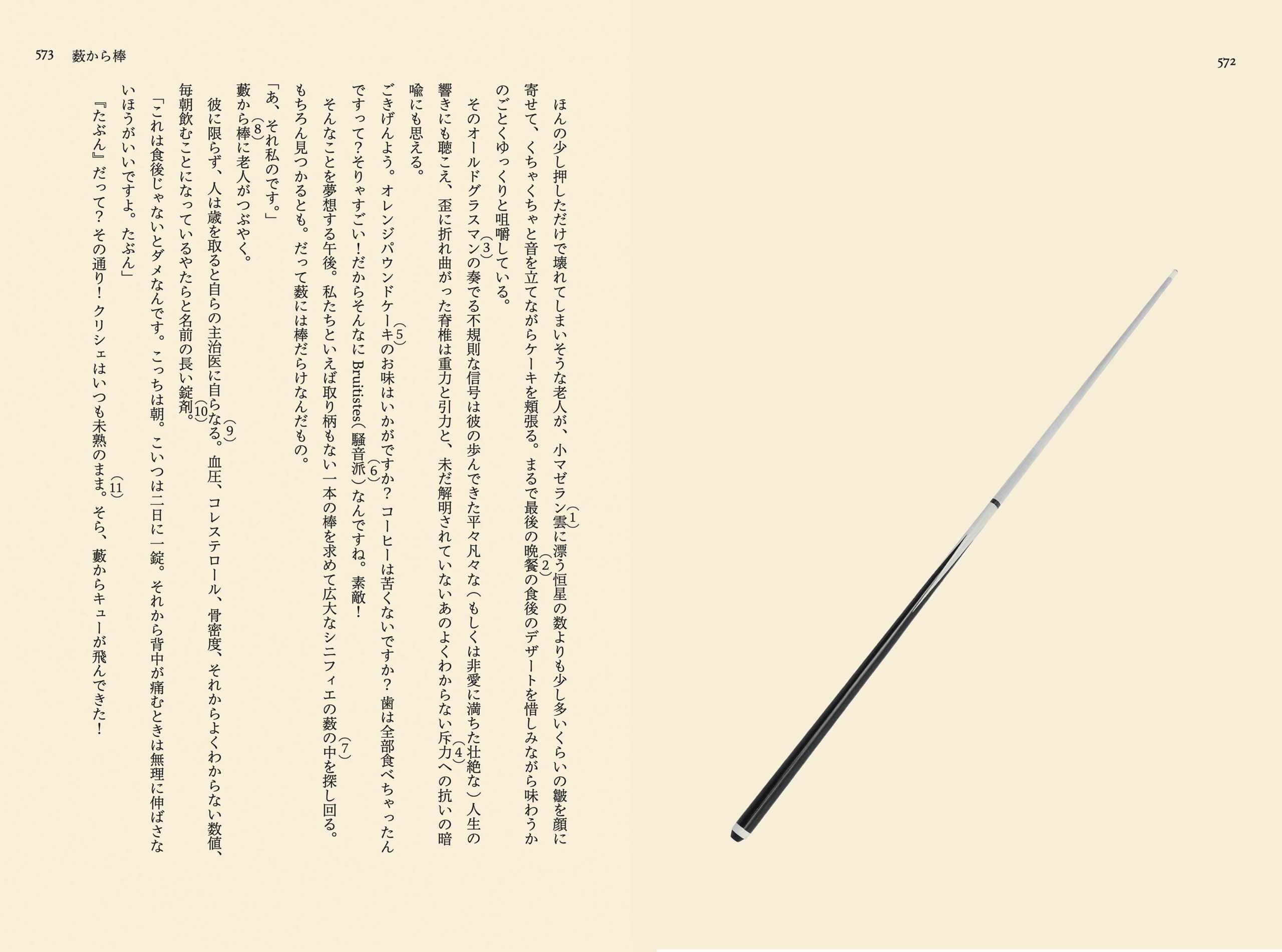 藪から棒